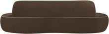 Load image into Gallery viewer, Swerve - Velvet 101" Upholstered Sofa
