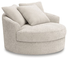 Load image into Gallery viewer, Cuddle Plush - Oversized Swivel Accent Chair - Arctic

