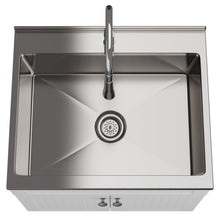 Load image into Gallery viewer, Beckham - Laundry Cabinet &amp; Faucet And Stainless Steel Sink
