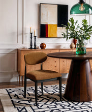 Load image into Gallery viewer, Riccio - Fabric Dining Side Chair (Set of 2) - Black And Gold Frame
