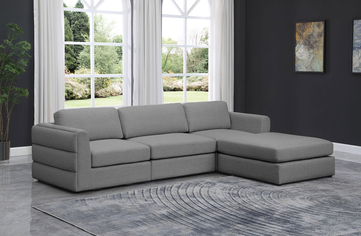 Beckham - 4 Piece Modular L-Sahped Sectional