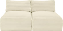 Load image into Gallery viewer, Shaggy - 2 Seat Modular Armless Sofa

