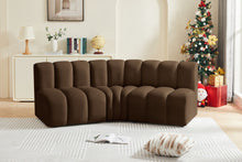 Load image into Gallery viewer, Arc - Velvet 3 Piece Modular Corner Sofa
