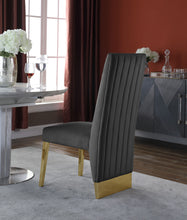 Load image into Gallery viewer, Porsha - Dining Chair with Gold Legs (Set of 2)
