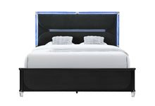 Load image into Gallery viewer, Lando - King Bed Headboard With Continuous LED - Black
