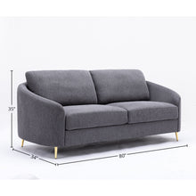 Load image into Gallery viewer, Yuina - 3 Pieces Living Room Set - Gray
