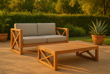 Load image into Gallery viewer, Anguilla - Water Resistant Outdoor Loveseat
