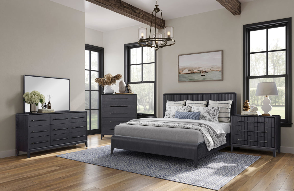 Elure - Waterfall Panel Bed