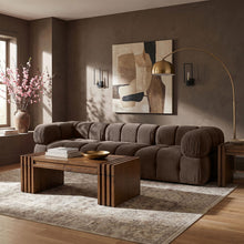 Load image into Gallery viewer, Orin - Velvet Performance Fabric Upholstered 3 Piece Modular Sofa

