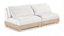 Load image into Gallery viewer, Turin - Chenille Fabric Upholstered Modular Sectional - White
