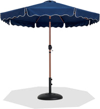 Load image into Gallery viewer, Amalfi - Patio Umbrella - Black Base / Light Brown Pole

