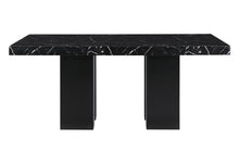 Load image into Gallery viewer, D03 - 7 Piece Dining Room Set (Dining Table And 6 Dining Chairs) - Black
