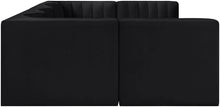 Load image into Gallery viewer, Rummi - Armless Velvet Performance Fabric Upholstered 6 Piece Modular Sectional
