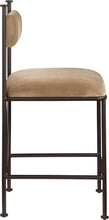 Load image into Gallery viewer, Monarch - Velvet Counter Stool (Set of 2)
