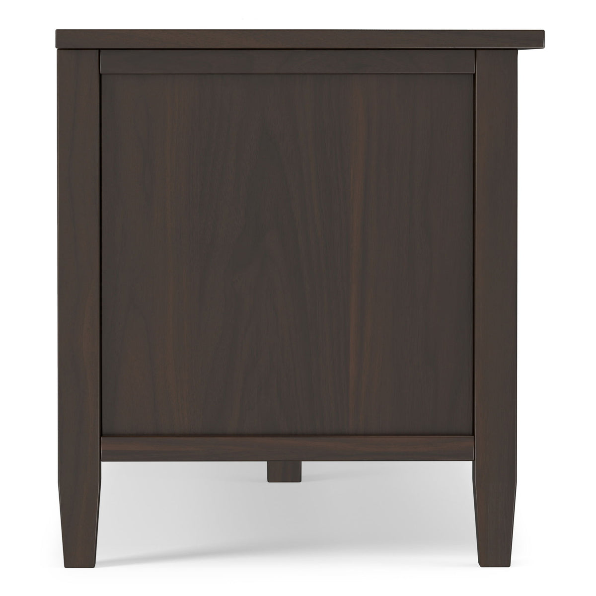 Warm Shaker - Low TV Media Stand - Brown - Ego Home Furniture
