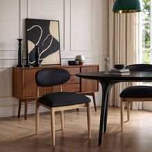 Load image into Gallery viewer, Riccio - Faux Leather Dining Side Chair (Set of 2) - Natural Frame
