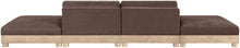 Load image into Gallery viewer, Turin - Chenille Fabric Upholstered Modular Sectional - Brown
