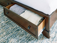 Load image into Gallery viewer, Trellington - Queen Sleigh Storage Bed - Brown
