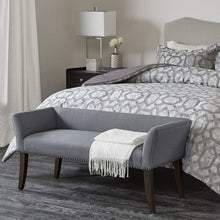 Load image into Gallery viewer, Elegant Design Bench Upholstery, Solid Wood Frame
