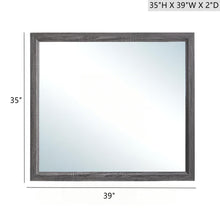 Load image into Gallery viewer, Glasgow - Mirror With Minimalist Design And Low Distortion Glass
