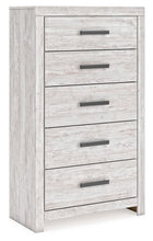 Load image into Gallery viewer, Cayboni - Five Drawer Chest - Whitewash
