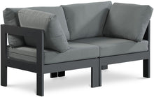 Load image into Gallery viewer, Nizuc - Outdoor Patio 2 Seat Modular Sofa With Gray Frame
