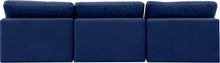 Load image into Gallery viewer, Comfy - Velvet Modular Armless Sofa 3 Seats
