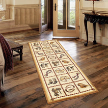 Load image into Gallery viewer, Tribes - 5'3" X 7'3" Southwest Area Rug - Beige
