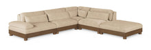 Load image into Gallery viewer, Turin - Chenille Fabric Upholstered Modular Sectional - Beige
