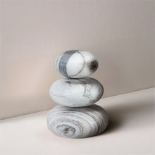 Load image into Gallery viewer, Pumpkin - 3 Piece Marble Decorative Object - Panda
