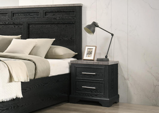 B324 - Nightstand - Antique Gray