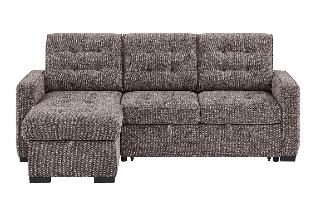 U0707 - Reversible Sofa Bed - Brown