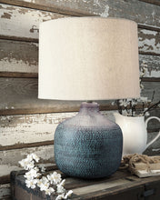 Load image into Gallery viewer, Malthace - Metal Table Lamp  - Patina
