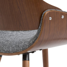 Load image into Gallery viewer, Malden - Bentwood Upholstered Dining Chair With Wood Back
