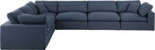 Load image into Gallery viewer, Comfy - 6 Piece Linen Modular Corner Sectional
