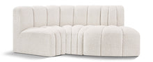 Load image into Gallery viewer, Arc - Boucle Fabric 3 Piece Modular L-Shaped Sofa
