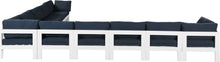 Load image into Gallery viewer, Nizuc - Outdoor Patio 10 Piece Modular Sectional With White Frame
