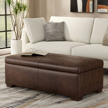 Load image into Gallery viewer, Gabbie - Coffee Table Upholstered Storage Ottoman
