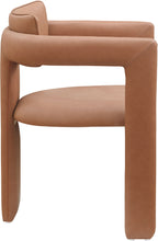Load image into Gallery viewer, Brenda - Faux Leather Dining Chair (Set of 2) - Cognac
