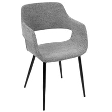 Load image into Gallery viewer, Margarite - Contemporary Dining / Chair (Set of 2) - Black / Gray
