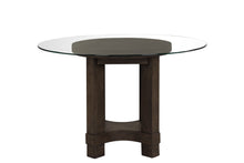 Load image into Gallery viewer, Cityscape - Glass Table Top - Dark Brown
