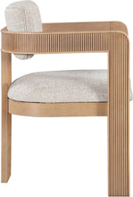 Load image into Gallery viewer, Sacha - Linen Dining Chair With Natural Base (Set of 2)
