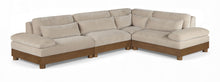 Load image into Gallery viewer, Turin - Chenille Fabric Upholstered Modular Sectional - Taupe
