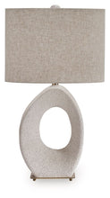 Load image into Gallery viewer, Trentlen - Paper Table Lamp - Cream / Gold Finish

