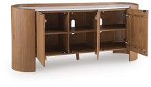 Load image into Gallery viewer, Fitzroy - Accent Cabinet - Brown / White
