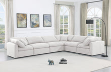 Load image into Gallery viewer, Indulge - Linen 6 Piece Modular Corner Sectional - White
