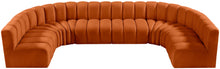 Load image into Gallery viewer, Arc - Velvet Modular U-Shaped Sectional
