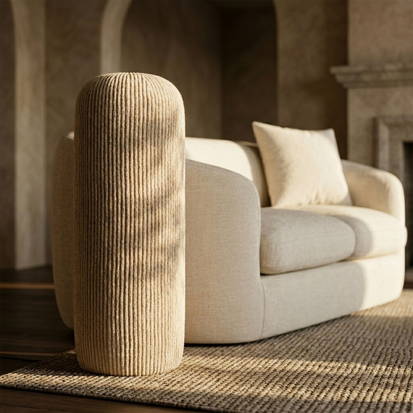 Aurello - Fabric Floor Lamp