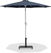 Load image into Gallery viewer, Fiji - Aluminum Patio Umbrella With Square Black And White Base
