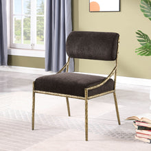 Load image into Gallery viewer, Bastille - Upholstered Dining Side Chair (Set of 2) - Brass Frame
